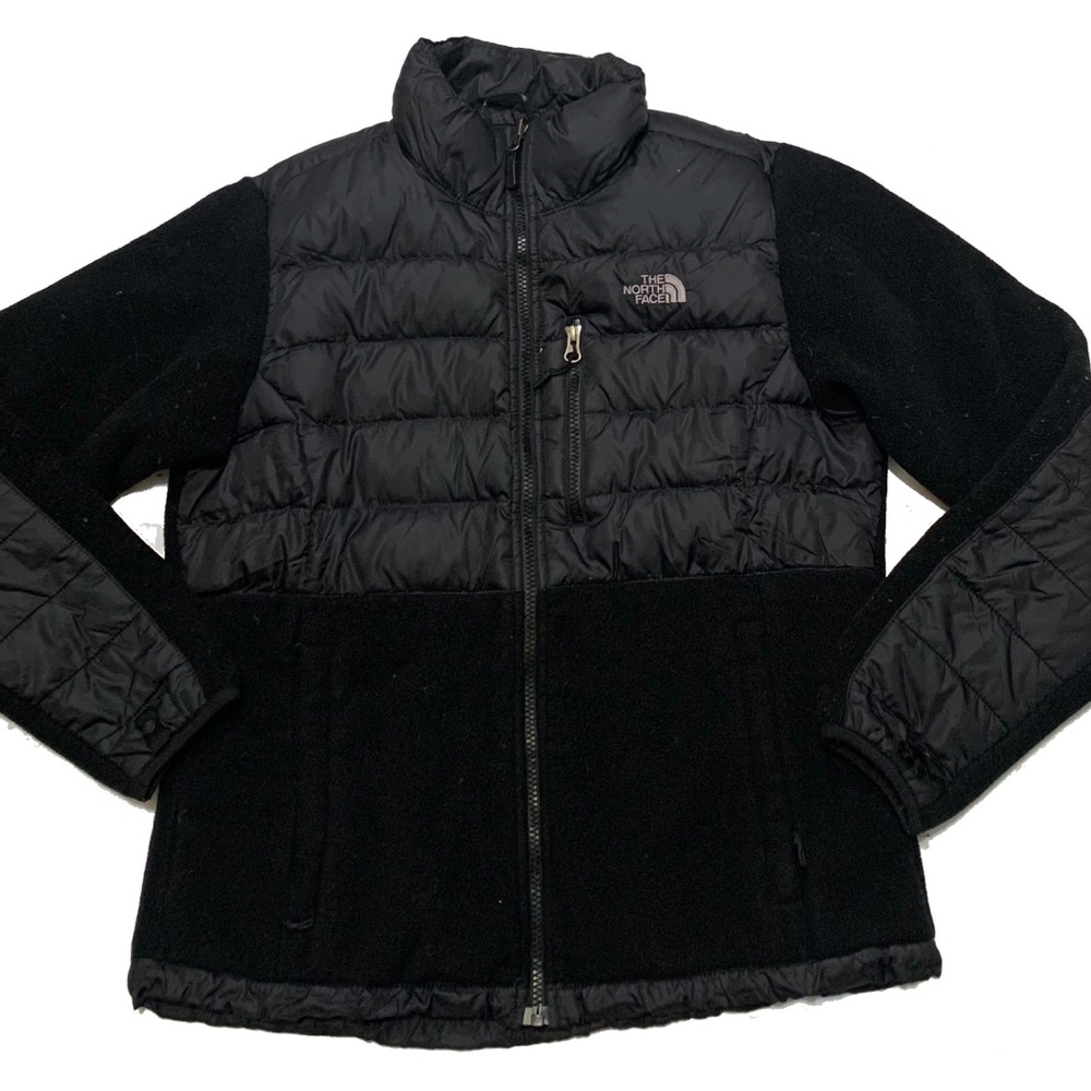 M / The North Face Women's Black Quilted fleece Jacket